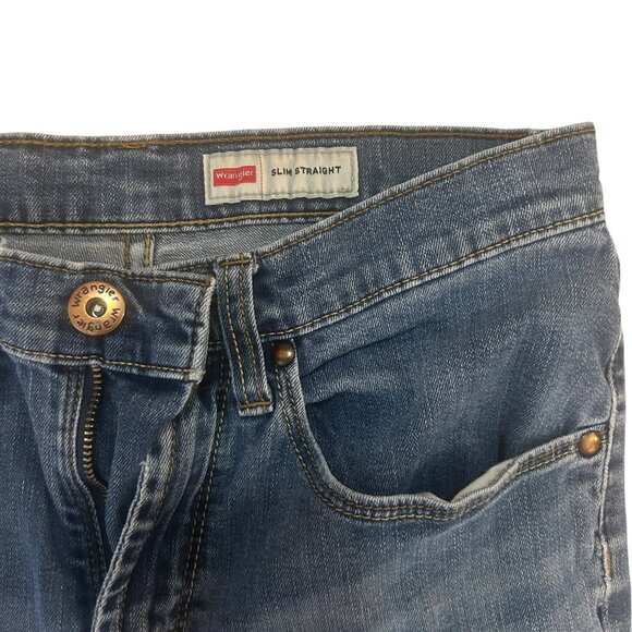 Wrangler Slim Straight. Women's 28x30 - Picture 2 of 8